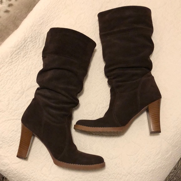 Aldo size 39 (approx 8.5US) brown suede boots - Picture 2 of 11